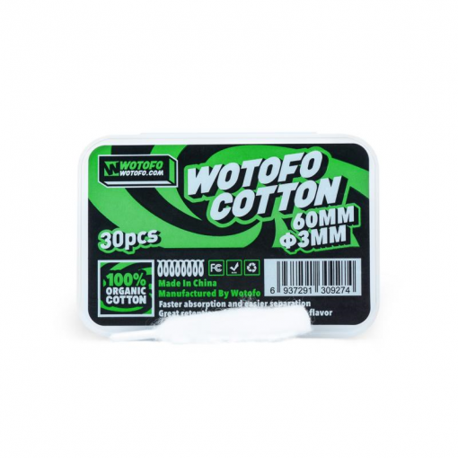 WotofoCotton 60mmxΦ3mm 30τμχ