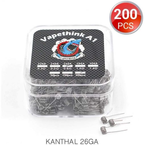 Vape Think Coils 0.8Ω Ø3mm 200pcs Kanthal A1 26ga