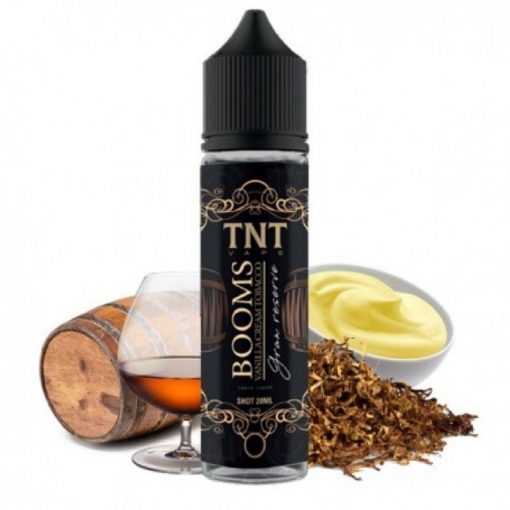 TNT Vape Booms Vanilla Cream Tobacco Gran Reserve 20/60ml