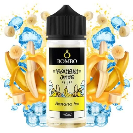 Bombo Wailani Juice Banana Ice 40/120ml By Bombo