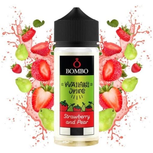 Bombo Wailani Juice Strawberry Pear 40/120ml By Bombo