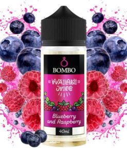 Bombo Wailani Juice Blueberry And Raspberry 40/120ml By Bombo