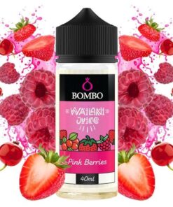 Bombo Wailani Juice Pink Berries 40/120ml By Bombo