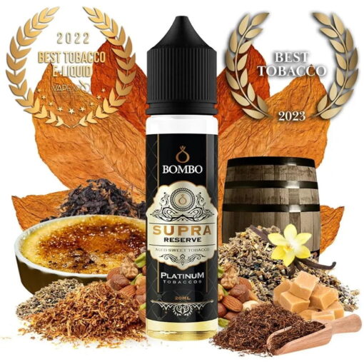 Platinum Tobaccos Supra Reserve 20/60ml By Bombo