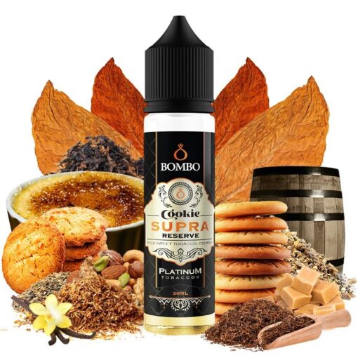 Platinum Tobaccos Cookie Supra Reserve 20/60ml By Bombo