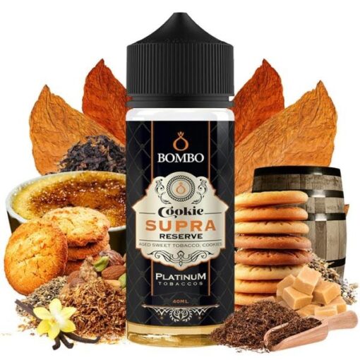 Platinum Tobaccos Cookie Supra Reserve 40/120ml By Bombo