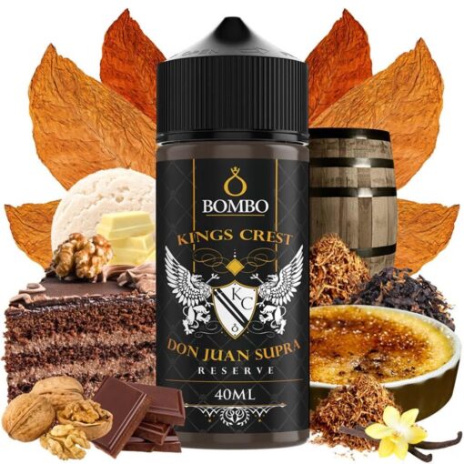 Don Juan Supra Reserva 40/120ml By Bombo & Kings Crest