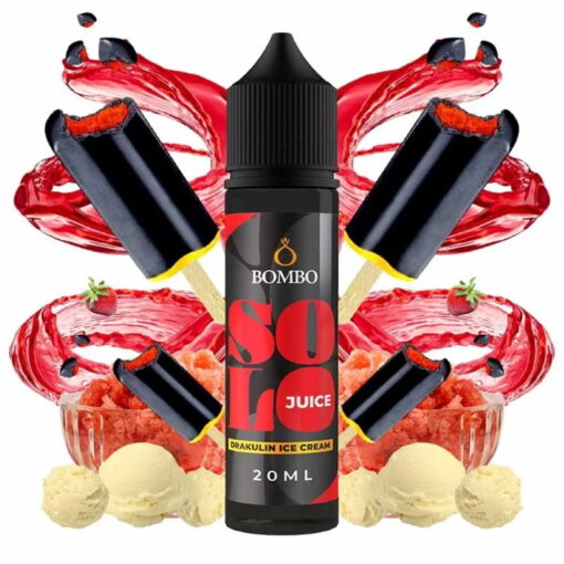Solo Juice Draculin Ice Cream 20/60ml By Bombo