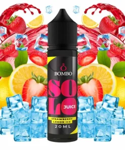 Solo Juice Strawberry Lemon Ice 20/60ml By Bombo